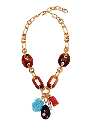 Lizzie Fortunato - Magritte Charm Necklace - Gold - OS - Moda Operandi - Gifts For Her