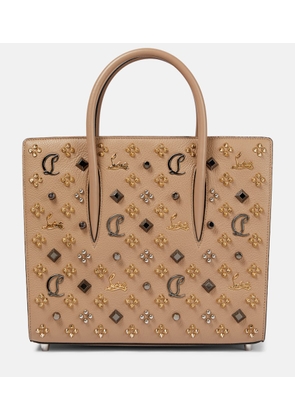 Christian Louboutin Paloma Medium embellished leather tote bag