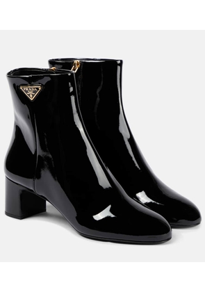 Prada Patent leather ankle boots
