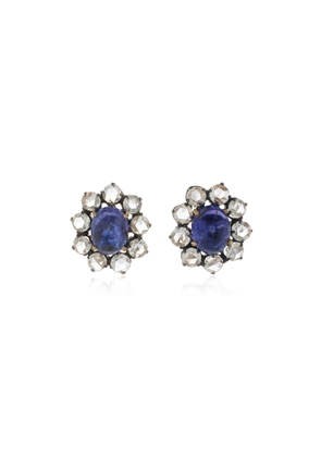 Amrapali - One-of-a-Kind Rajasthan Tanzanite; Diamond Earrings - Blue - OS - Moda Operandi - Gifts For Her