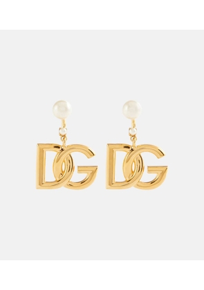 Dolce&Gabbana Embellished DG earrings