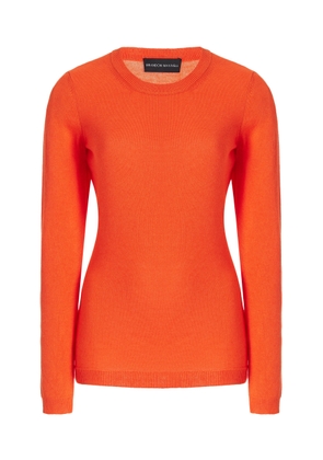 Brandon Maxwell - Exclusive Eleanor Silk-Cashmere Sweater - Orange - L - Moda Operandi