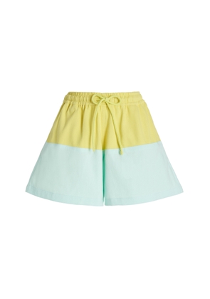 Marrakshi Life - Cotton Shorts - Yellow - XS - Moda Operandi