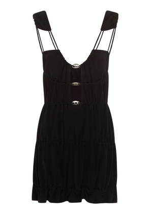 Paris Georgia - Miller Knit Mini Dress - Black - S - Moda Operandi