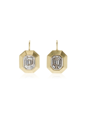 Sylva & Cie - Mosaic 18K Yellow Gold Diamond Earrings - Gold - OS - Moda Operandi - Gifts For Her