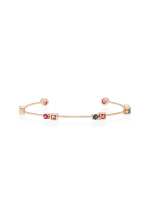 Carolina Neves - 18K Gold Multi-Stone Rose Colors Bracelet - Multi - OS - Moda Operandi - Gifts For Her