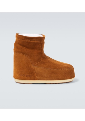 Moon Boot Icon Low suede snow boots