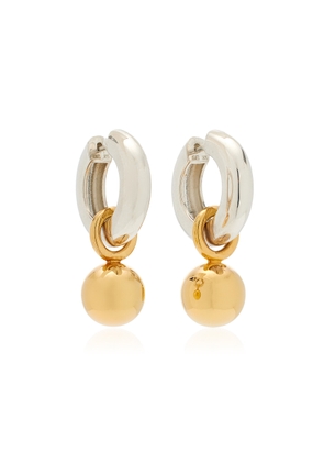 AGMES - Sonia Sterling-Silver Gold Vermeil Earrings - Silver - OS - Moda Operandi - Gifts For Her