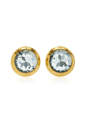 Alessandra Rich - Gold-Tone Crystal Earrings - Gold - OS - Moda Operandi - Gifts For Her