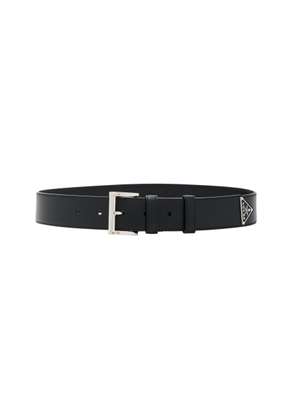 Prada - Leather Belt - Black - 90 cm - Moda Operandi