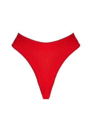 Mara Hoffman - Cece Bikini Bottom - Red - XS - Moda Operandi
