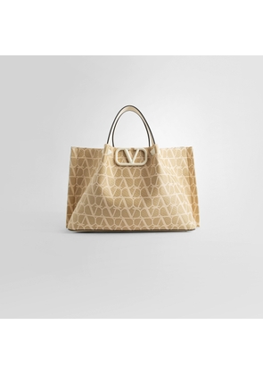 VALENTINO WOMAN BEIGE TOTE BAGS