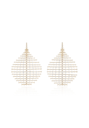 Fernando Jorge - Medium Plus Disco 18K Gold Diamond Earrings - Gold - OS - Moda Operandi - Gifts For Her