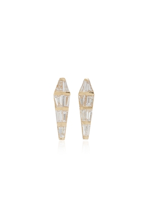 Nikos Koulis - Large Spectrum 18K Gold Diamond Stud Earrings - Gold - OS - Moda Operandi - Gifts For Her