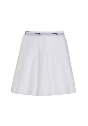 HOMMEGIRLS - Exclusive Pleated Mini Tennis Skirt - White - US 2 - Moda Operandi