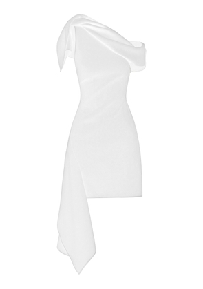 Maticevski - Rigor Asymmetric Mini Dress - White - AU 16 - Moda Operandi
