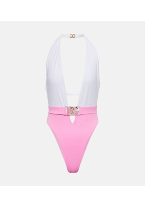Dolce&Gabbana Halterneck swimsuit