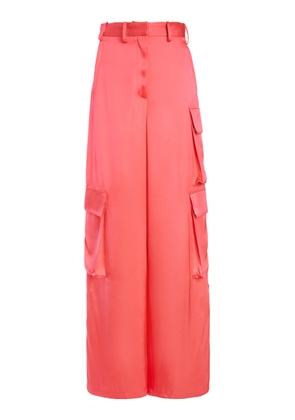 Versace - Duchesse Cargo Pants - Pink - IT 40 - Moda Operandi