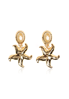 Julietta - Mermaid Dreams Pearl Earrings - Gold - OS - Moda Operandi - Gifts For Her