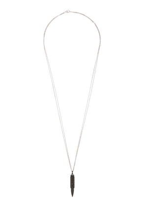 Akillis - Titanium Diamond Necklace  - Black - OS - Moda Operandi - Gifts For Her
