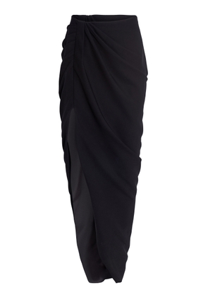 Gaurav Gupta - Asymmetric Maxi Skirt - Black - US 6 - Moda Operandi