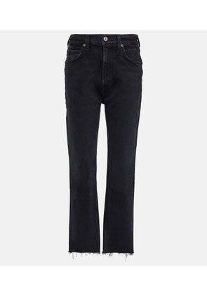 Citizens of Humanity Daphne high-rise straight cropped jeans