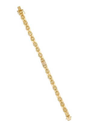 Anita Ko - Small Spike 18K Yellow Gold Diamond Bracelet - Gold - OS - Moda Operandi - Gifts For Her