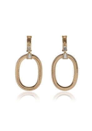 Nikos Koulis - Feelings 18K Yellow And White Gold Diamond Earrings - Gold - OS - Moda Operandi - Gifts For Her