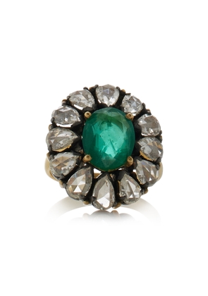 Amrapali - One-of-a-Kind Rajasthan Emerald; Diamond Ring - Green - US 6 - Moda Operandi - Gifts For Her