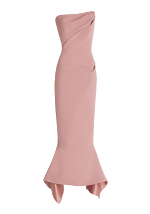 Maticevski - Suffix Strapless Crepe Gown  - Pink - AU 12 - Moda Operandi