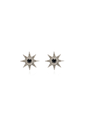 Colette Jewelry - Glow Star 18K White Gold Diamond Earrings - Yellow - OS - Moda Operandi - Gifts For Her