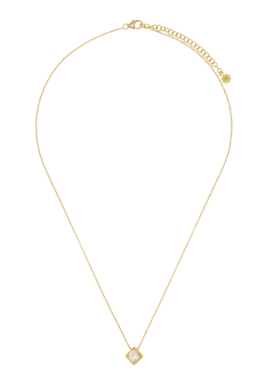 Amrapali - 18K Yellow Gold And Kundan Diamond Square Pendant Necklace - Gold - OS - Moda Operandi - Gifts For Her