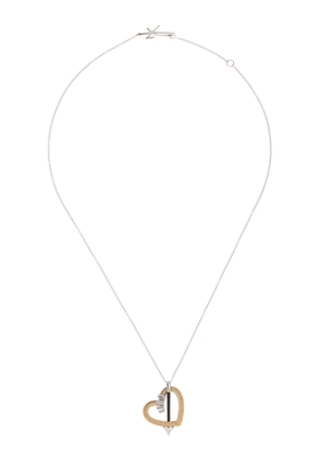 Nikos Koulis - 18K Gold Feelings Heart Diamond Necklace - Gold - OS - Moda Operandi - Gifts For Her