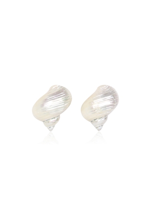 Julietta - Spetses Pearl Earrings - Off-White - OS - Moda Operandi - Gifts For Her