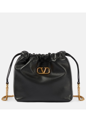 Valentino Garavani VLogo Signature Mini leather pouch