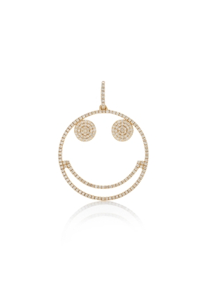 Rosa de la Cruz - Smile 18K Yellow Gold Diamond Pendant - Gold - OS - Moda Operandi - Gifts For Her