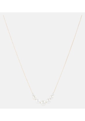 Sophie Bille Brahe Grande Orangerie de Perle 14kt gold necklace with pearls