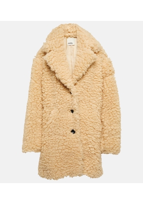 Isabel Marant Sabrinega faux shearling coat