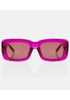 The Attico x Linda Farrow Marfa rectangular sunglasses