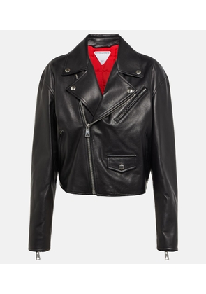 Bottega Veneta Leather biker jacket