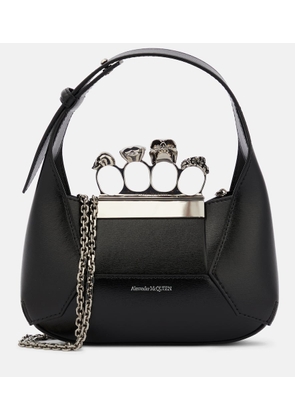 Alexander McQueen Jewelled leather tote bag