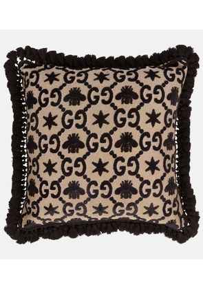 Gucci GG jacquard cushion
