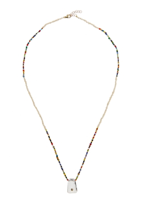 Mckenzie Liautaud - Imani Rainbow & Pearls Diamond Accent Crystal Necklace - Multi - OS - Moda Operandi - Gifts For Her