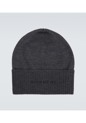 Givenchy Embroidered wool beanie