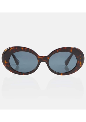 Versace Embellished round sunglasses