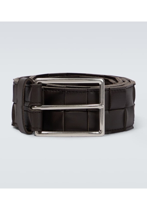 Bottega Veneta Maxi Intreccio leather belt