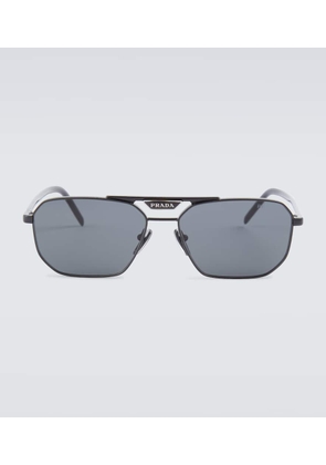 Prada Symbole angular logo sunglasses