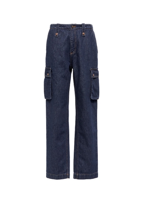 Magda Butrym Mid-rise straight jeans