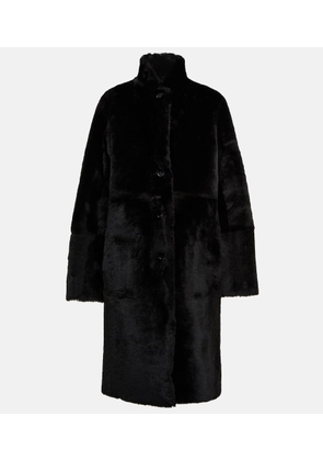 Joseph Britanny reversible leather and shearling coat