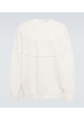 Sacai Cotton-blend sweater